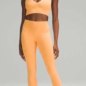 lululemon athletica Orange Leggings